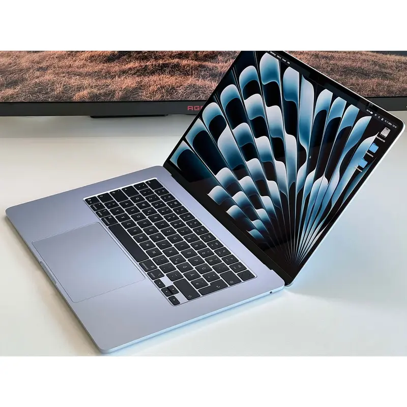 لپ تاپ 15.3 اینچی اپل مدل MacBook Air MW1G3 2025 LLA-M4-16GB Ram-256GB SSD